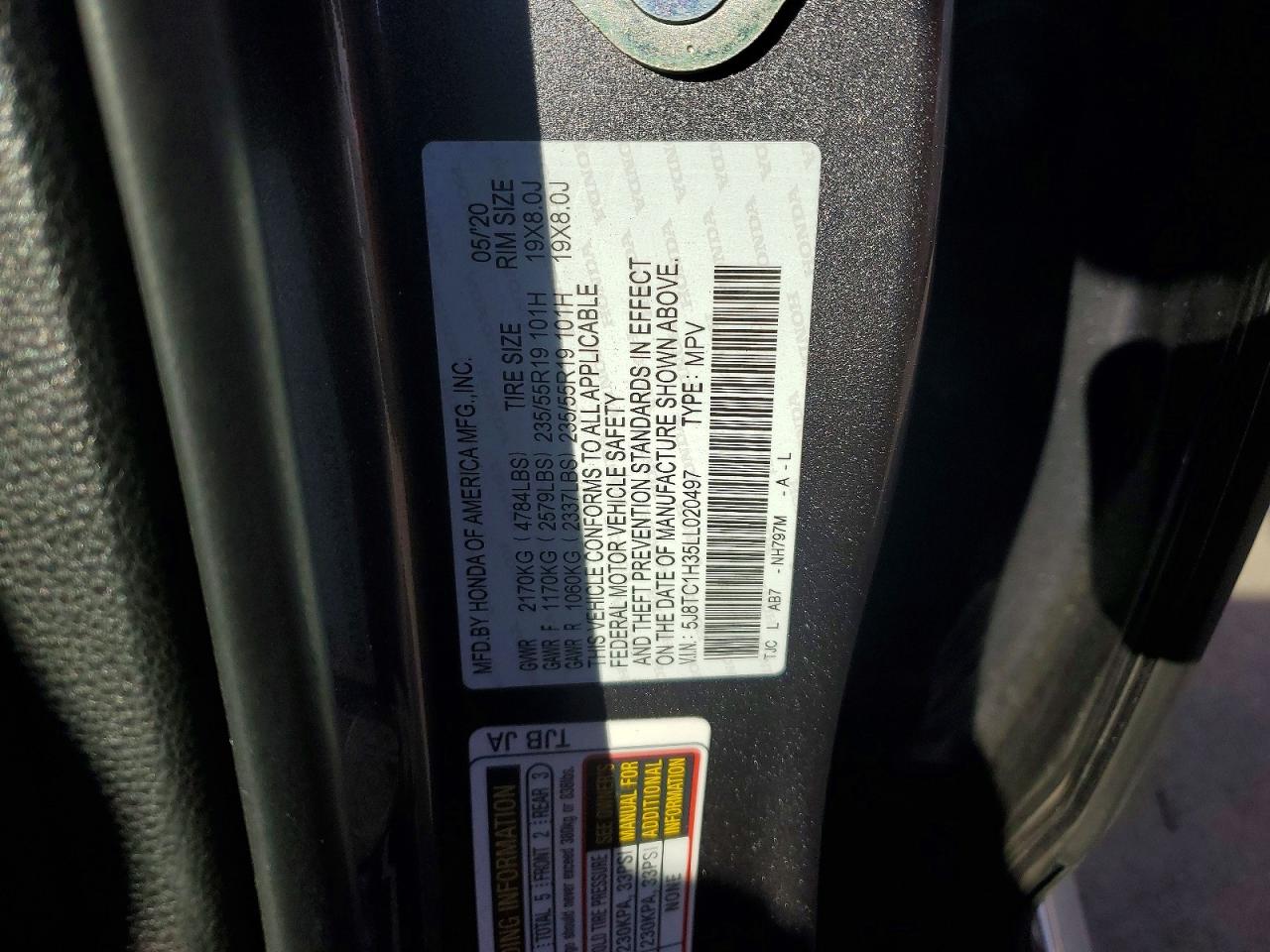 2020 ACURA RDX photo 13