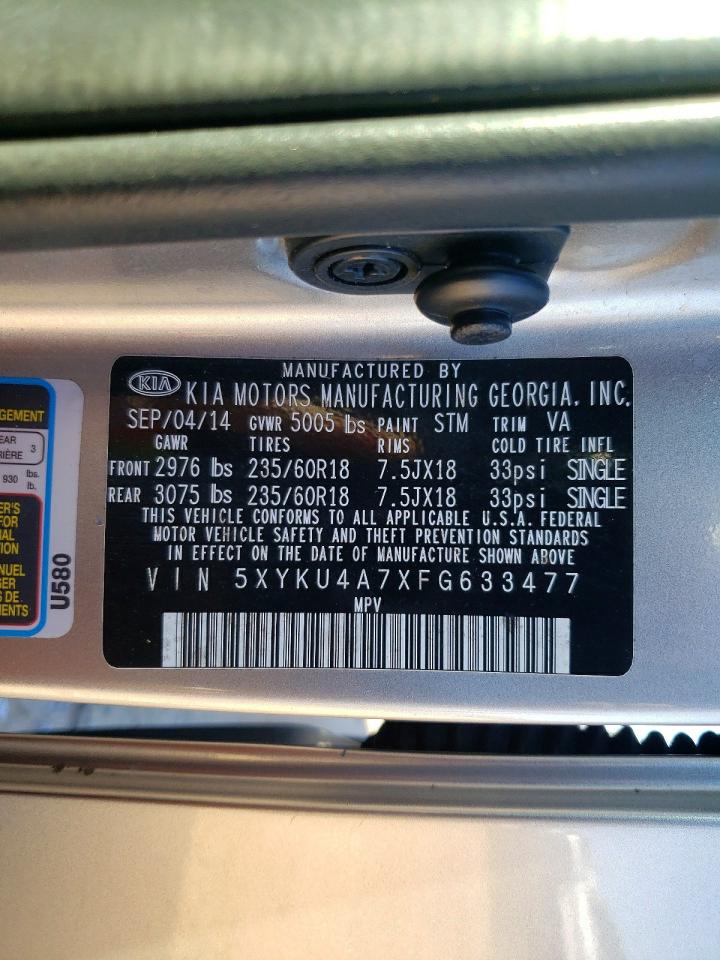 2015 KIA SORENTO EX photo 37