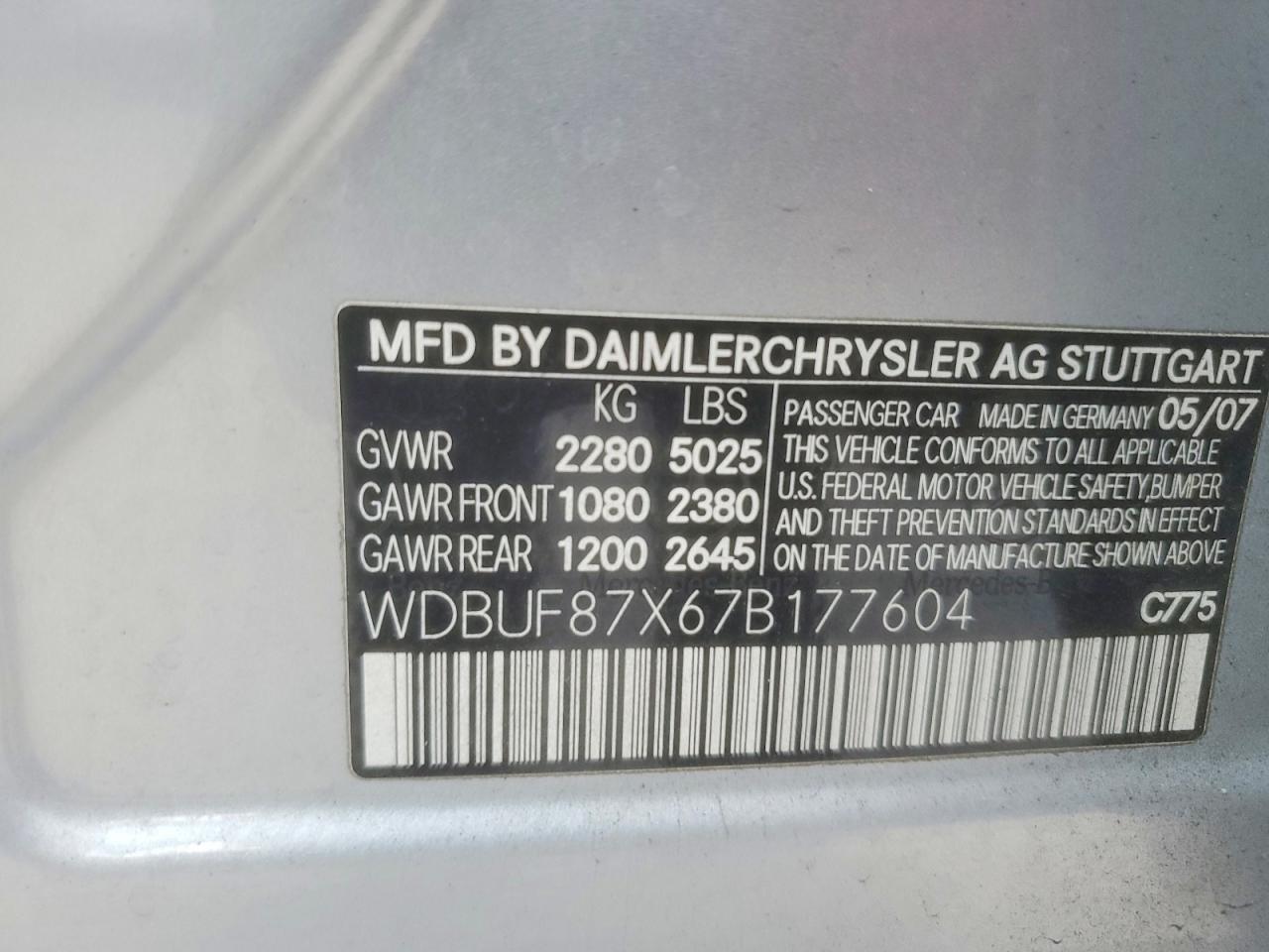 2007 MERCEDES-BENZ E 350 4MATIC photo 12