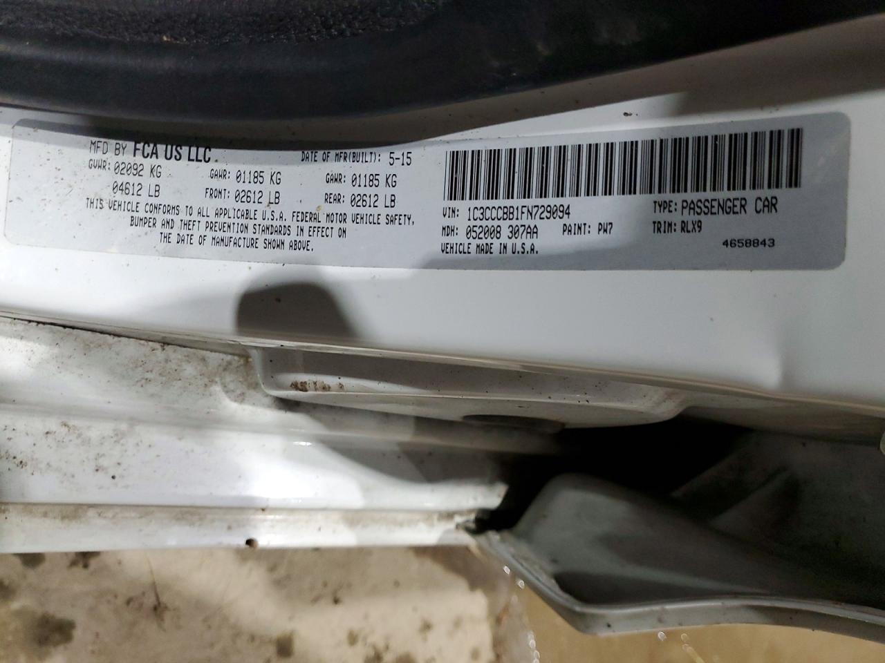 2015 CHRYSLER 200 S photo 23