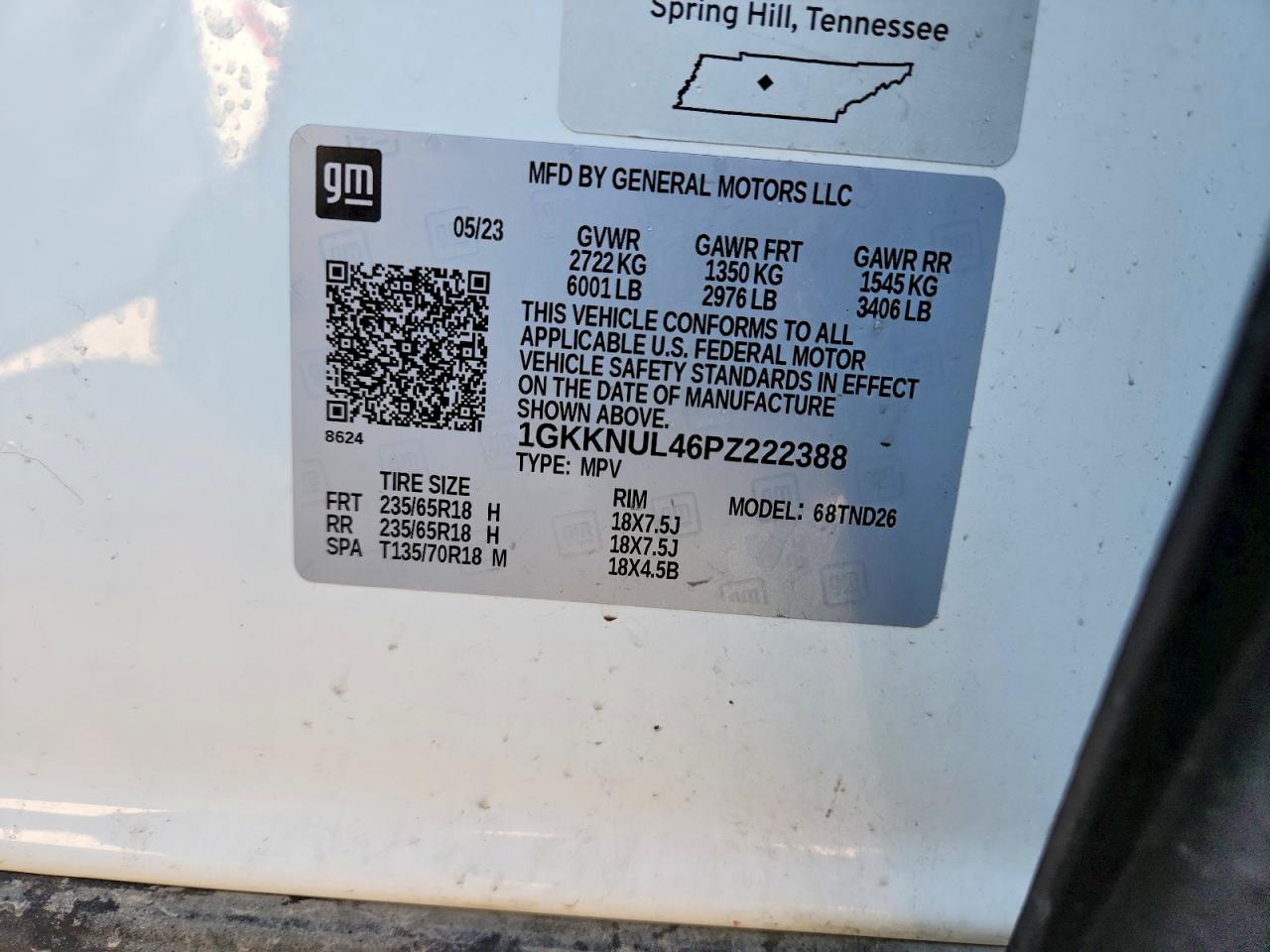 2023 GMC ACADIA SLT photo 13