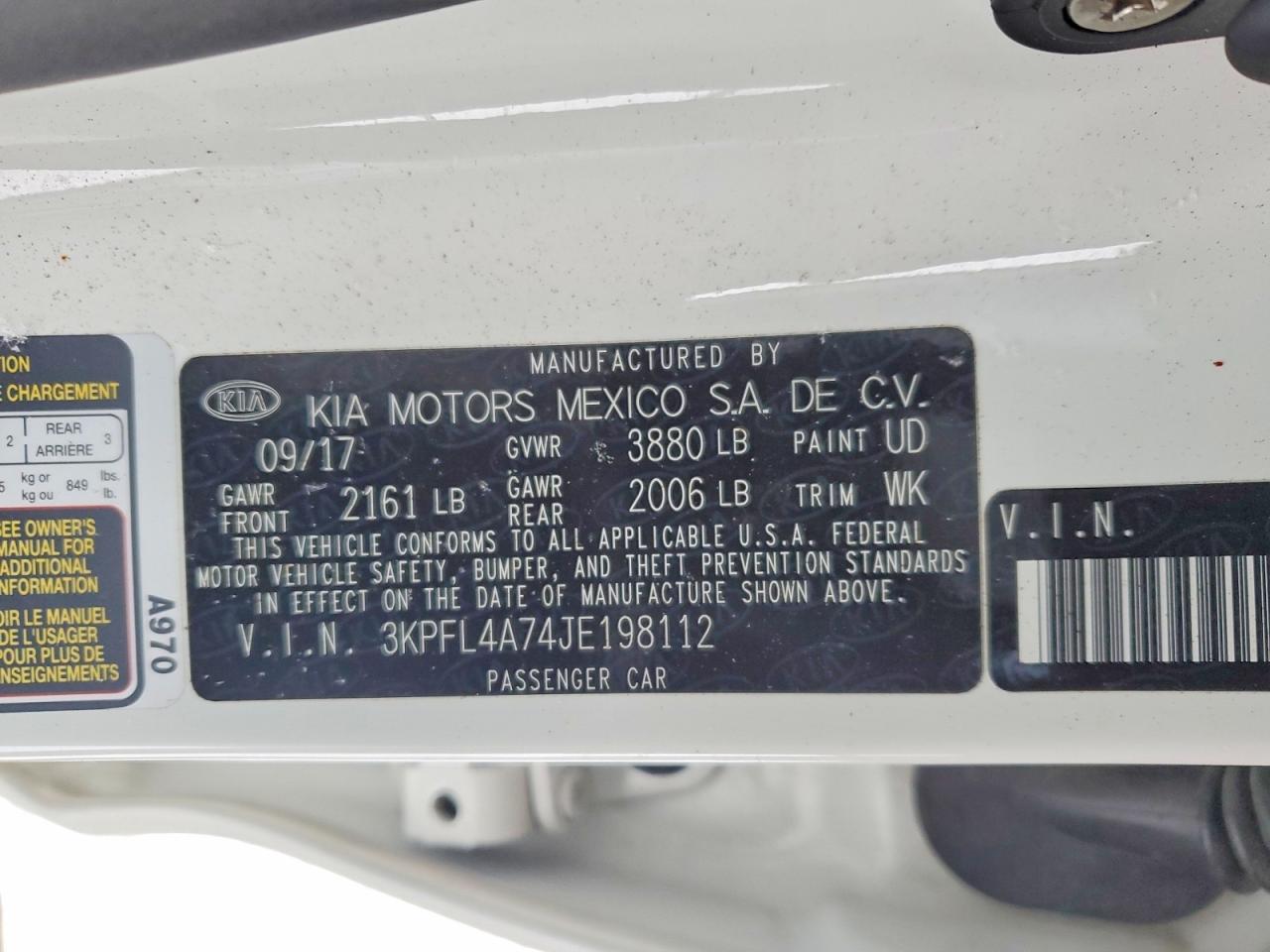 2018 KIA FORTE S photo 34