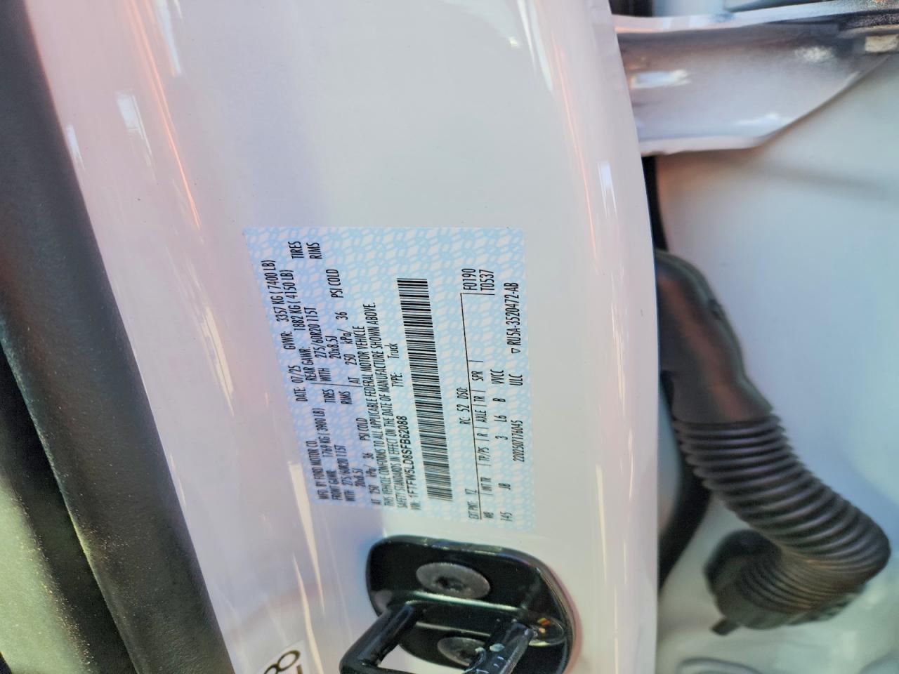 2025 FORD F150 LARIAT photo 12