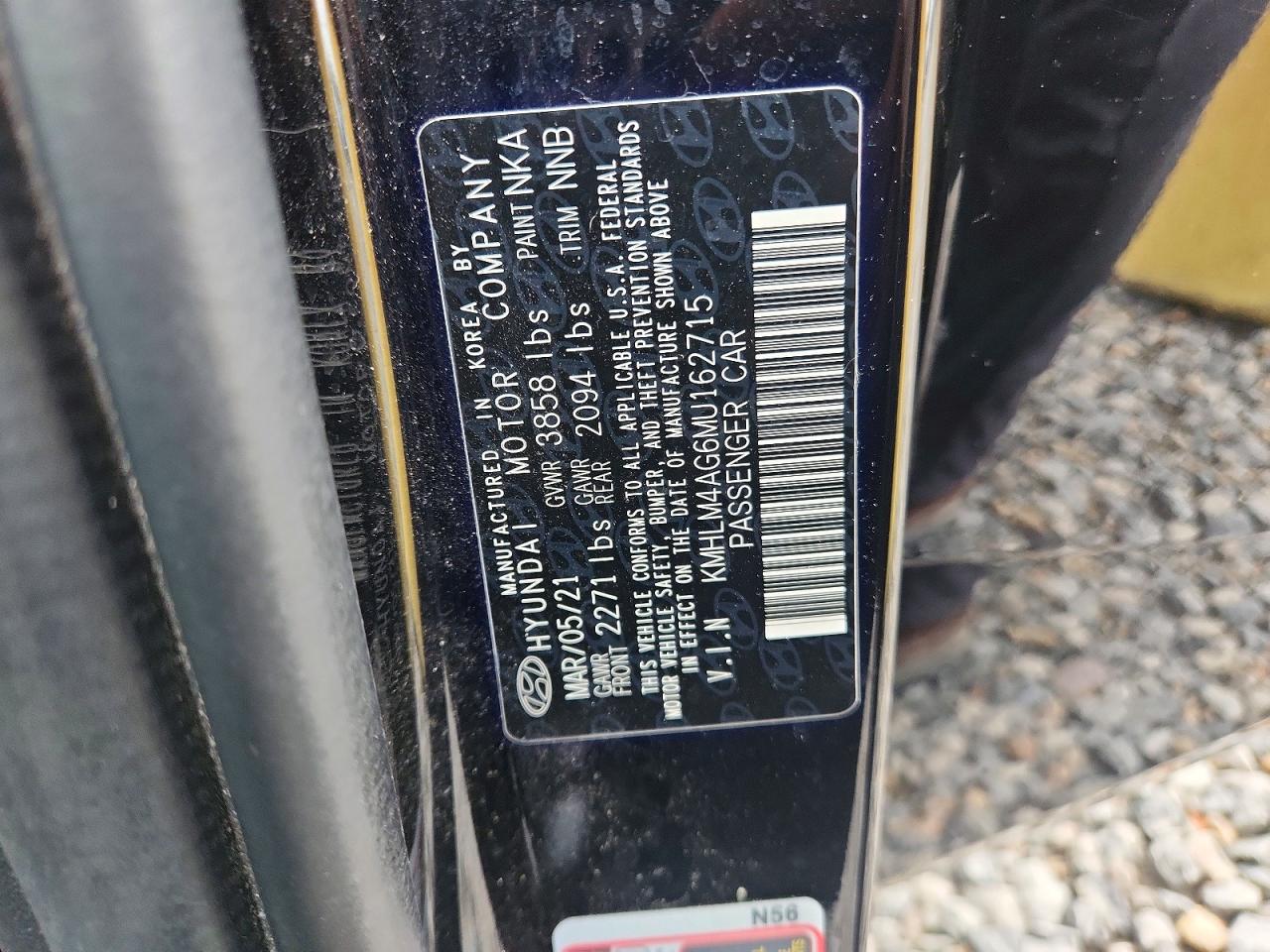 2021 HYUNDAI ELANTRA SEL photo 34