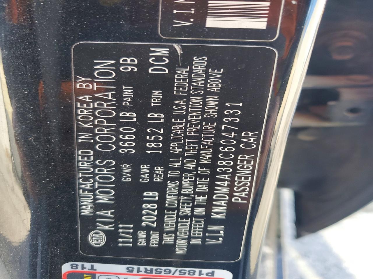 2012 KIA RIO LX photo 25