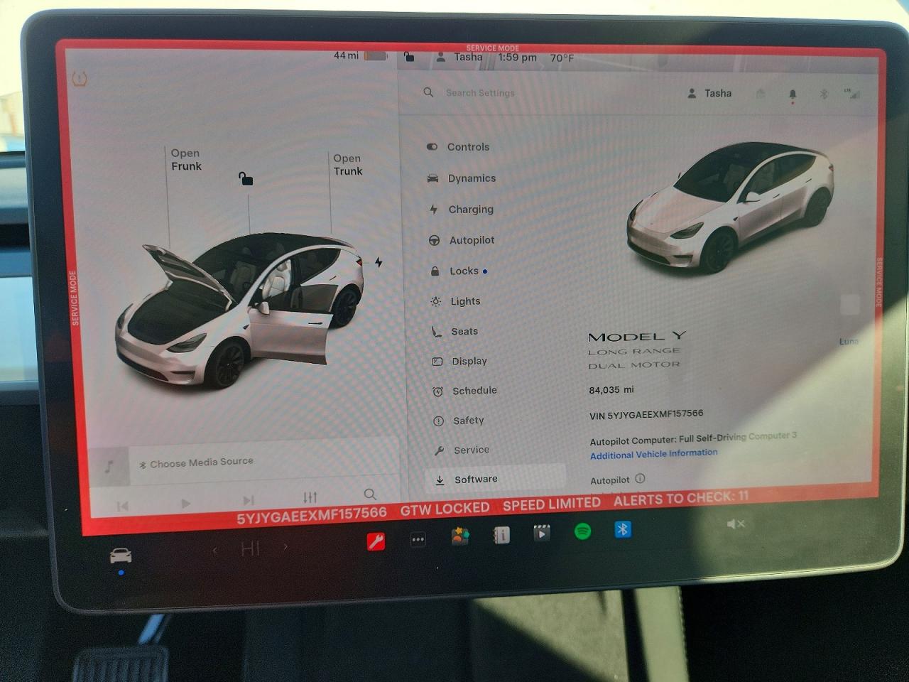 2021 TESLA MODEL Y photo 17