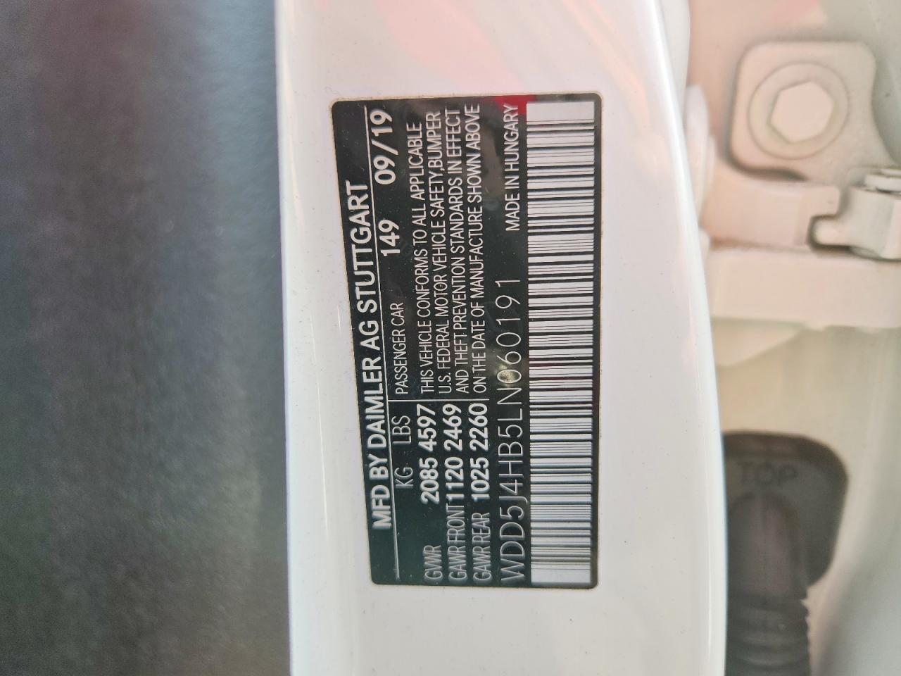 2020 MERCEDES-BENZ CLA 250 4MATIC photo 12