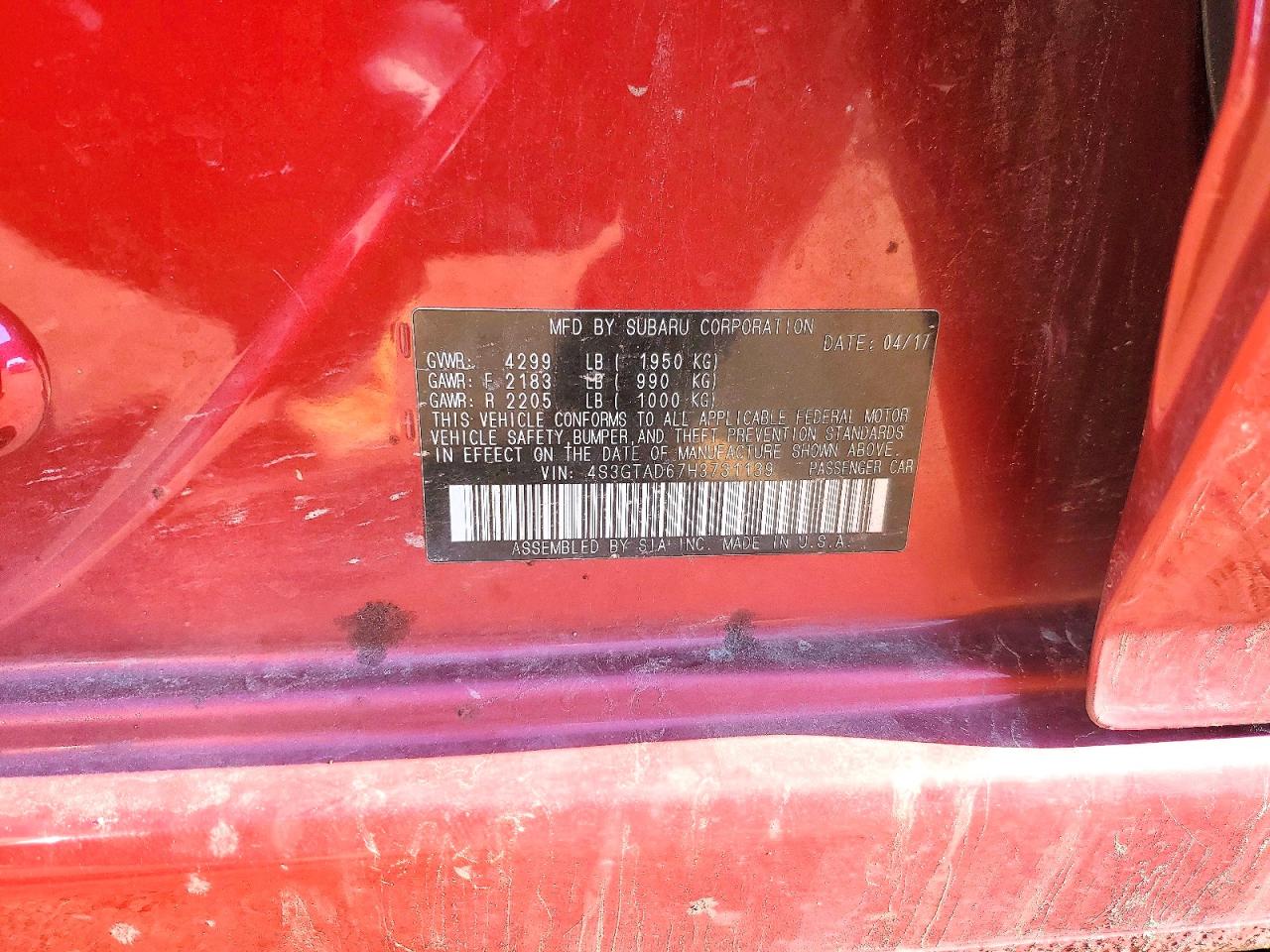 2017 SUBARU IMPREZA PREMIUM PLUS photo 12