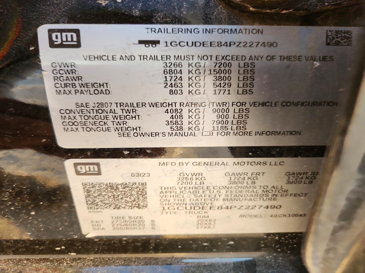 2023 CHEVROLET SILVERADO K1500 RST photo 23