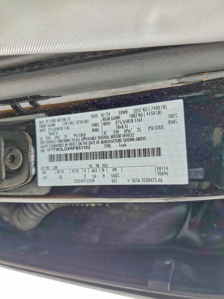 2024 FORD F150 XLT photo 23