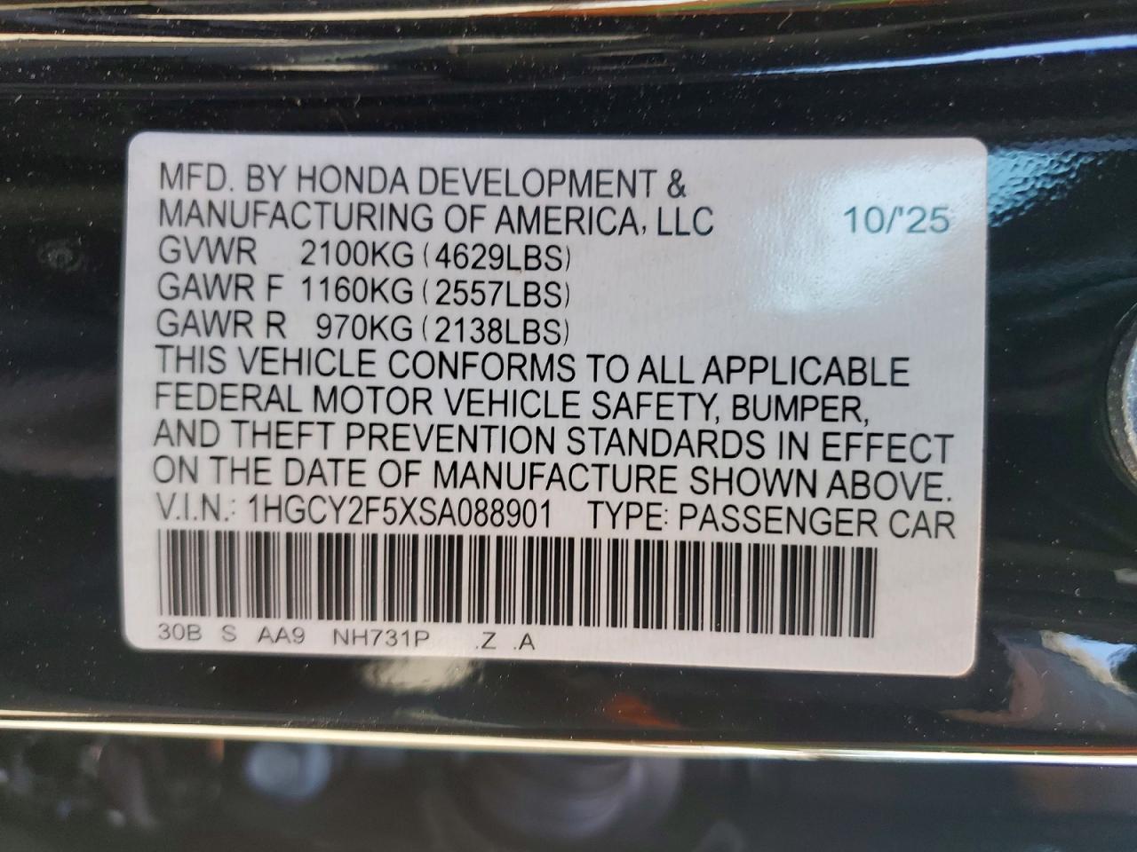 2025 HONDA ACCORD HYBRID SPORT photo 12