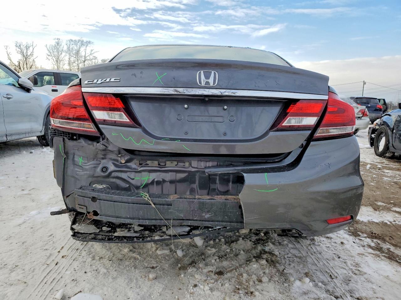 2015 HONDA CIVIC LX photo 16