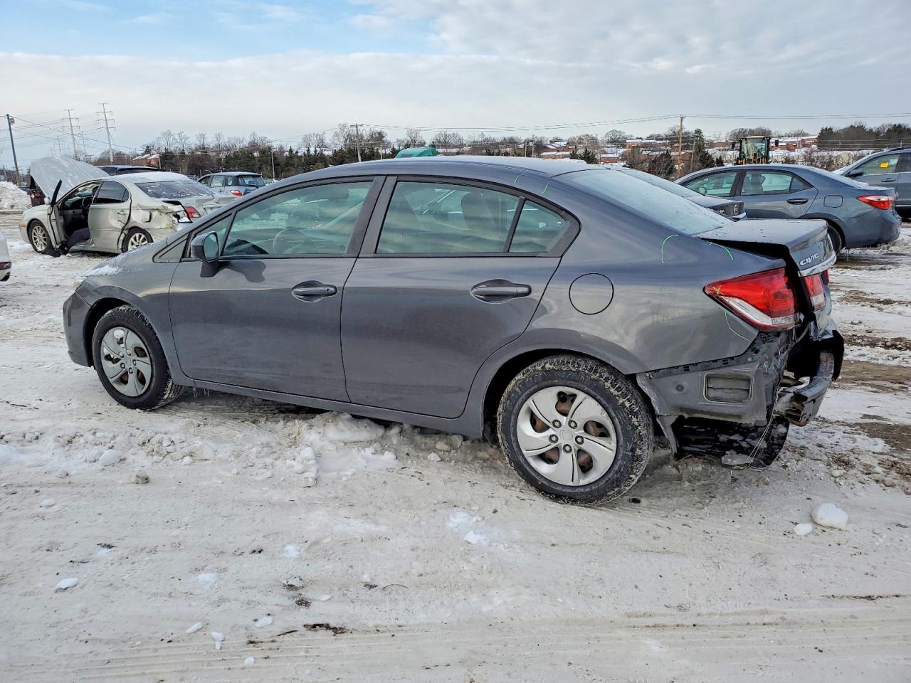 2015 HONDA CIVIC LX photo 4