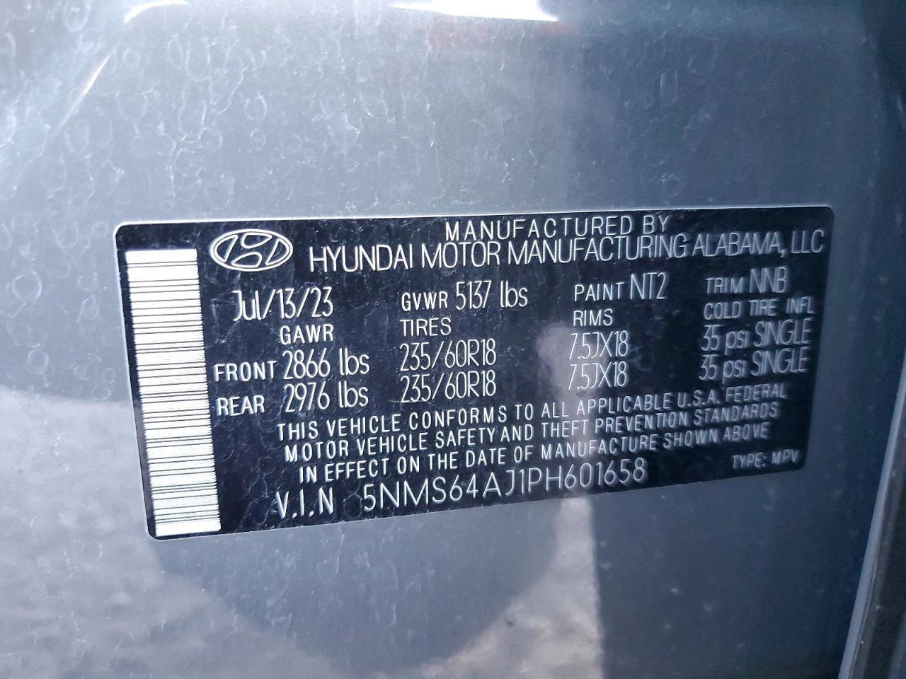 2023 HYUNDAI SANTA FE XRT photo 25