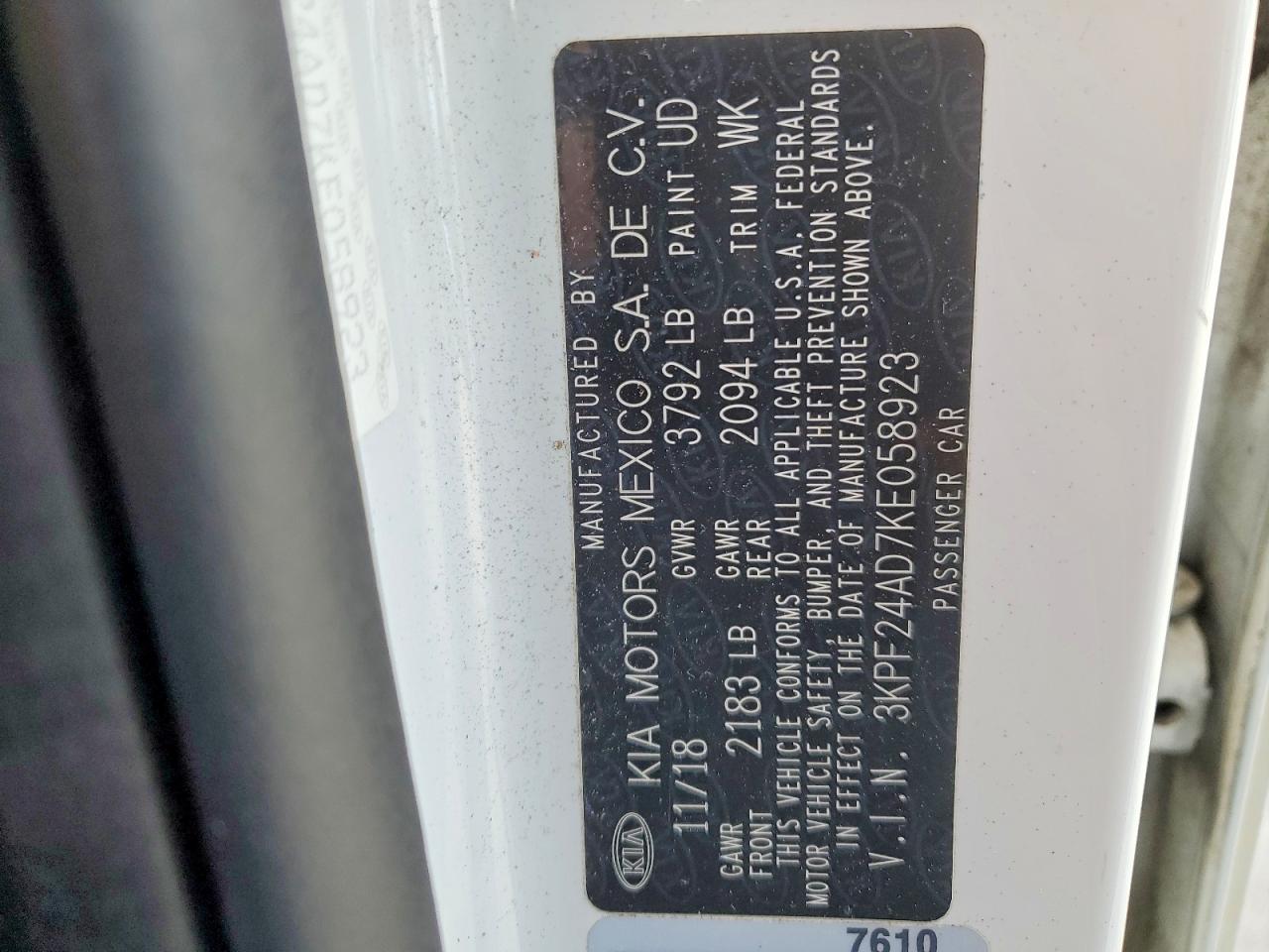 2019 KIA FORTE LXS photo 23