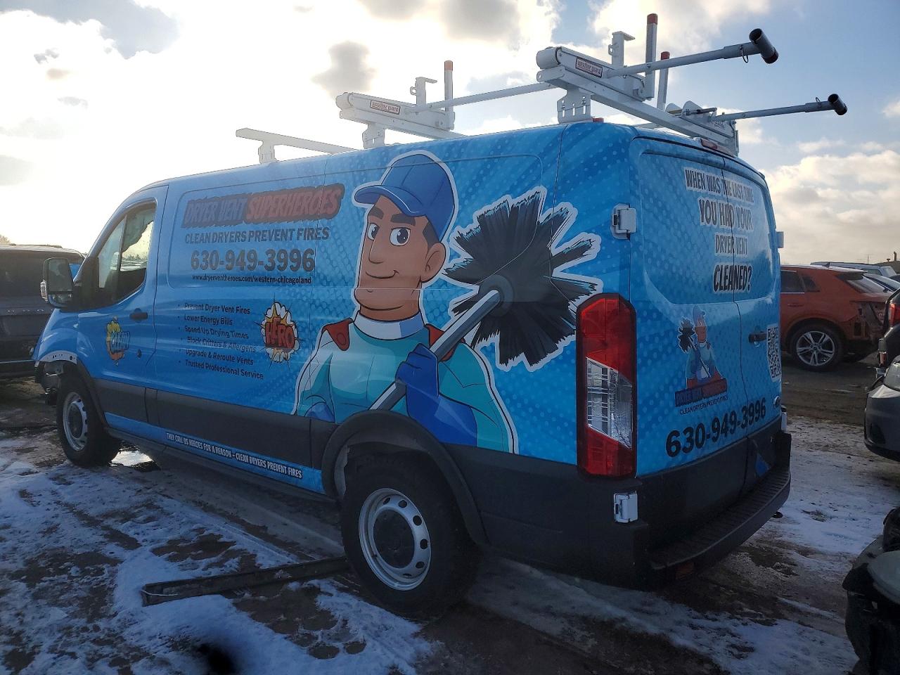 2025 FORD TRANSIT 150 UTILITY / SERVICE VAN photo 3