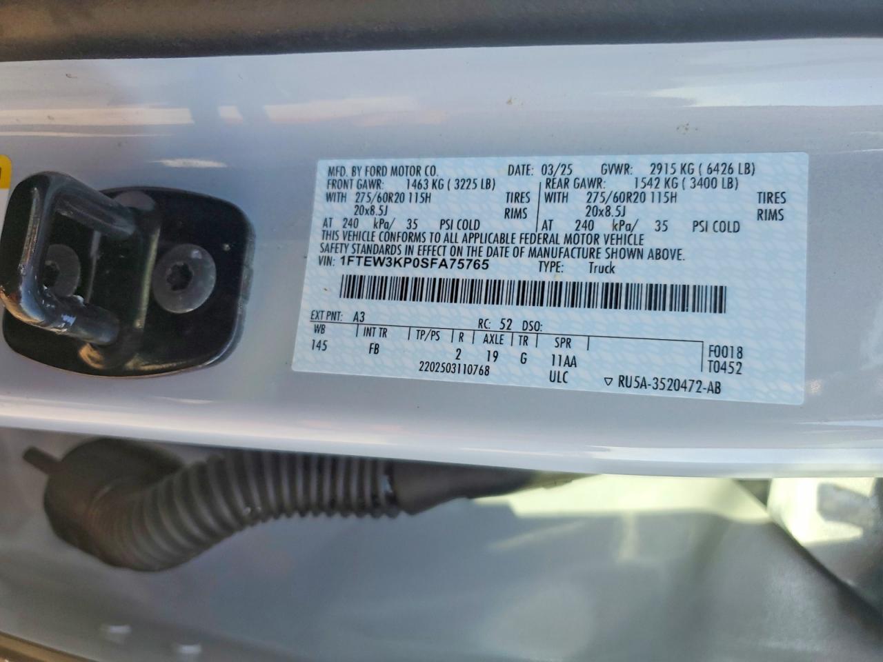2025 FORD F150 XLT photo 23