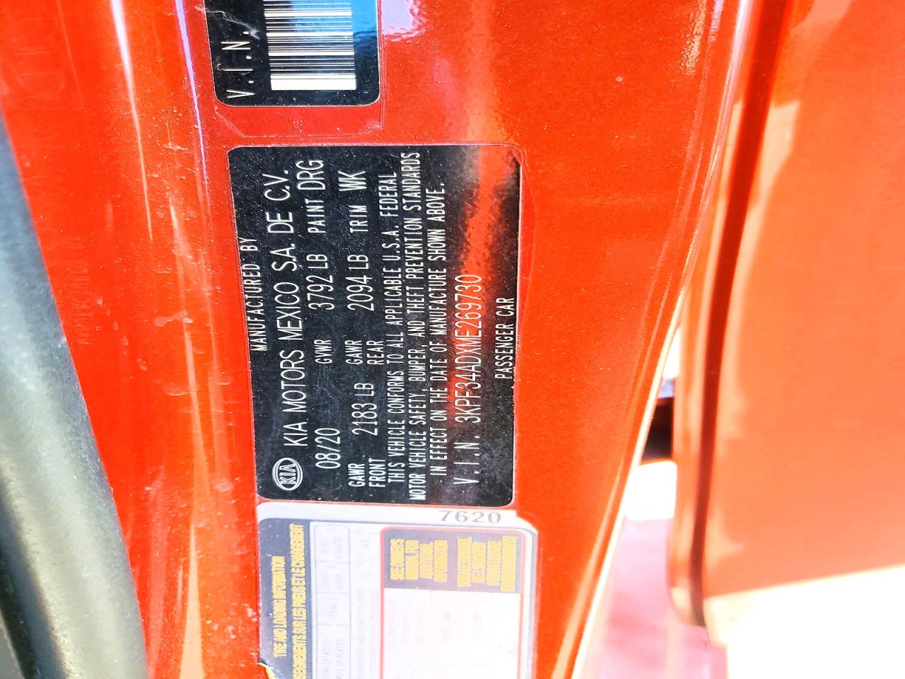 2021 KIA FORTE GT-LINE photo 13