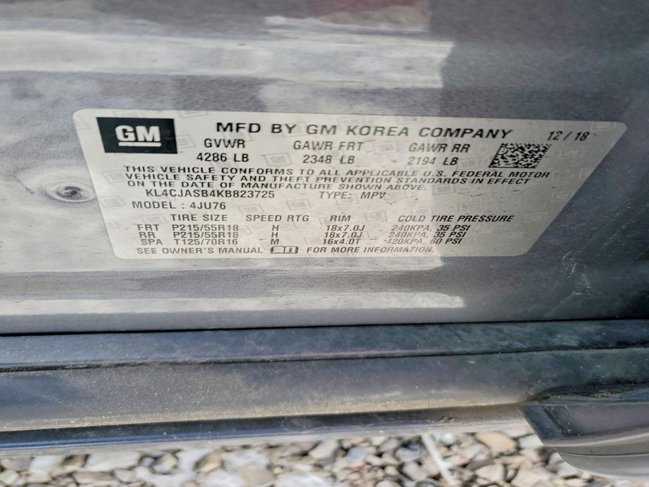 2019 BUICK ENCORE PREFERRED photo 13