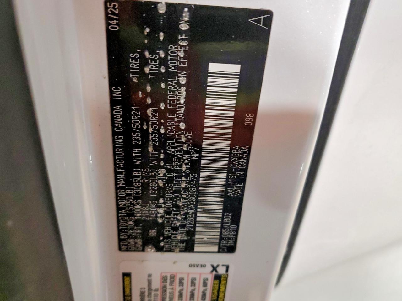 2025 LEXUS RX 350H BASE photo 25