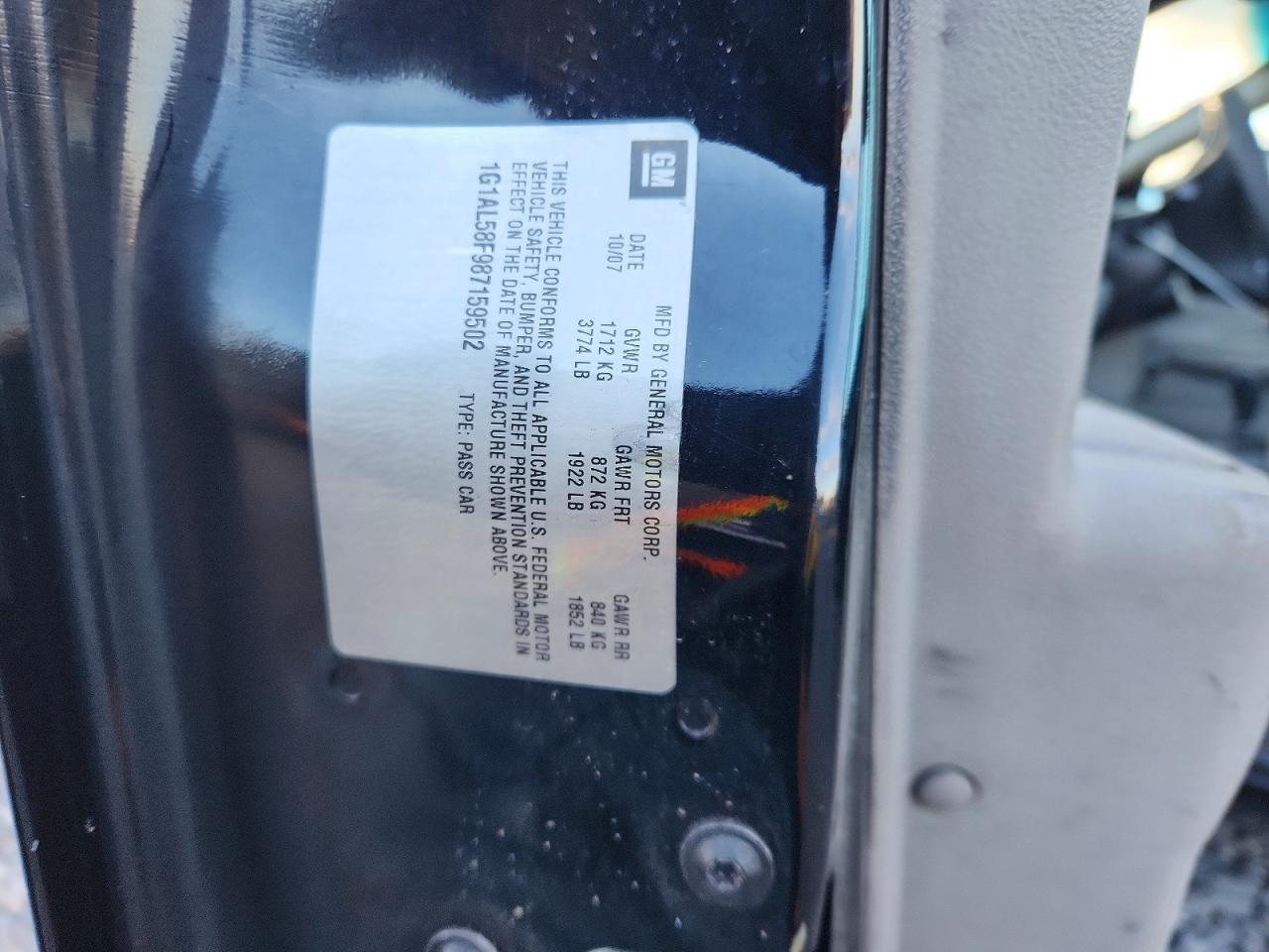 2008 CHEVROLET COBALT LT photo 34