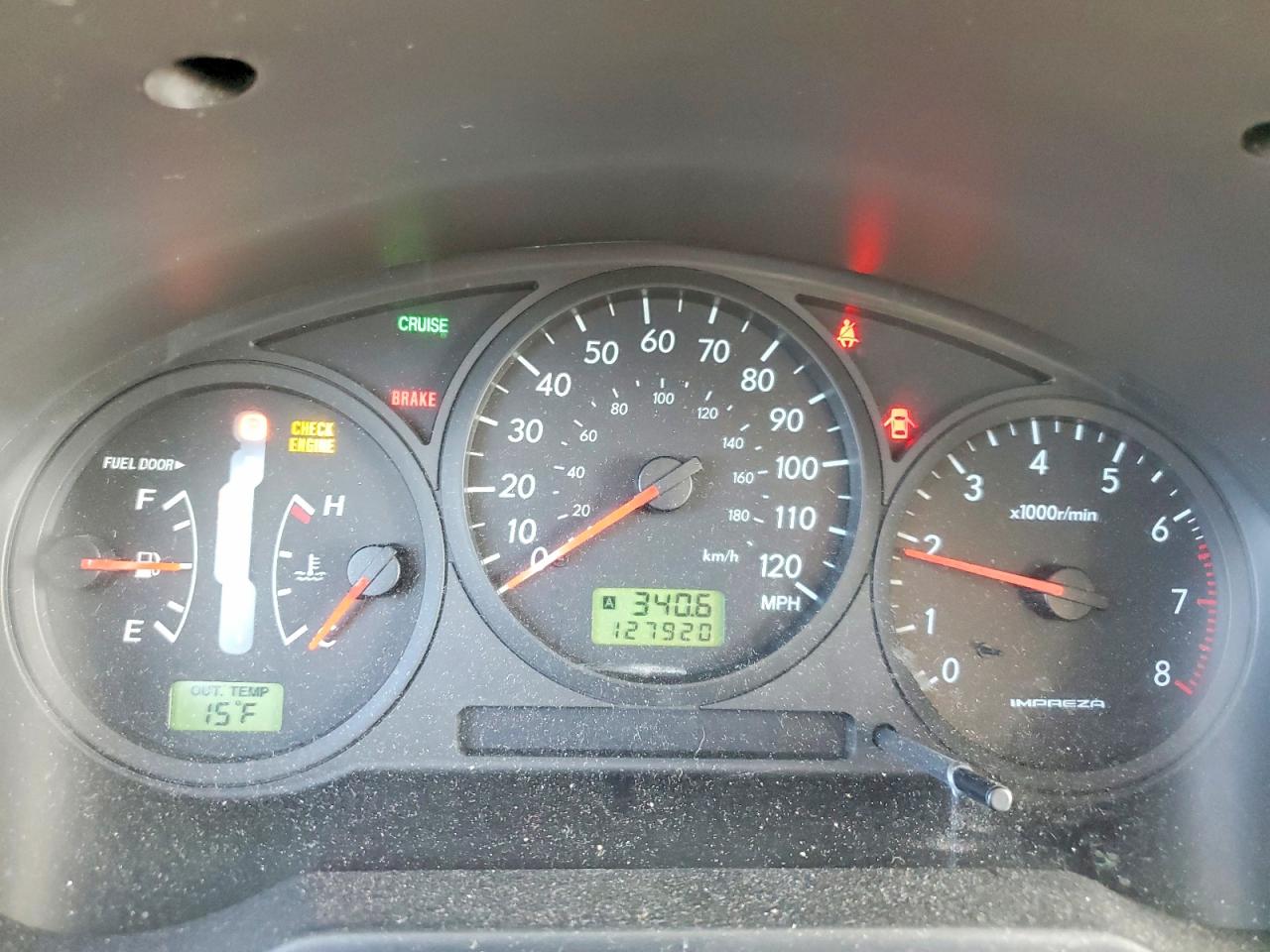 2007 SUBARU IMPREZA 2.5I photo 17
