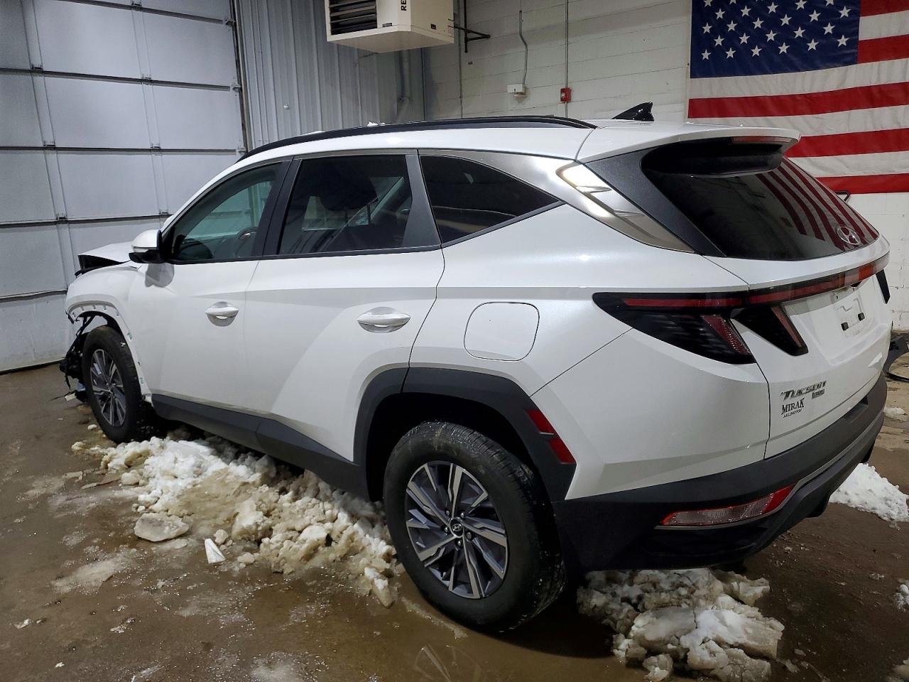 2023 HYUNDAI TUCSON BLUE photo 2