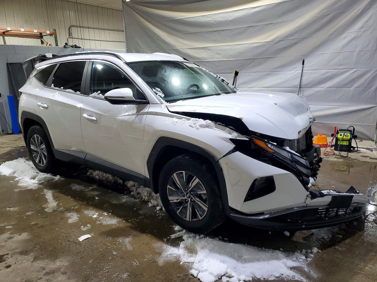 2023 HYUNDAI TUCSON BLUE photo 4