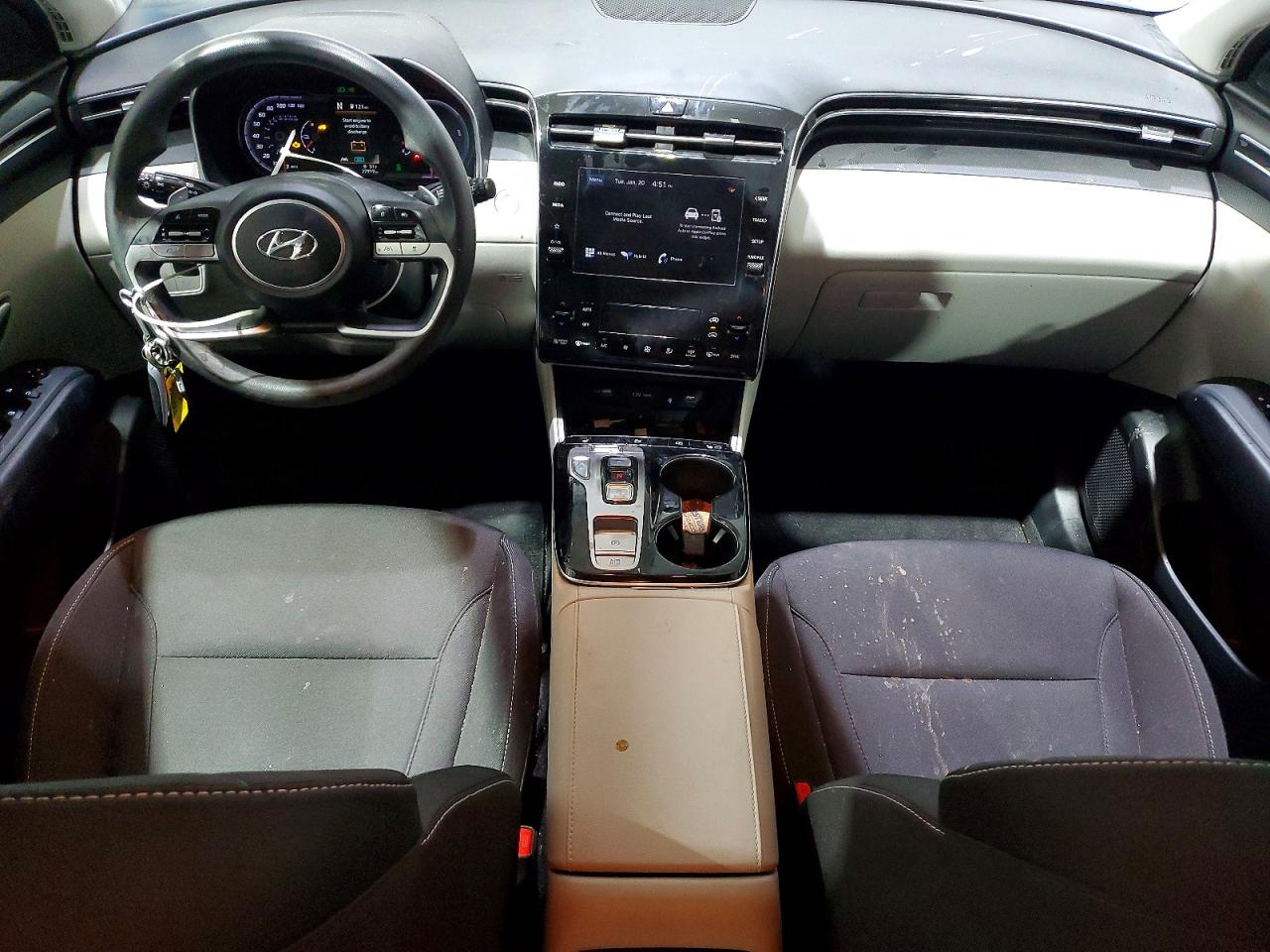2023 HYUNDAI TUCSON BLUE photo 8
