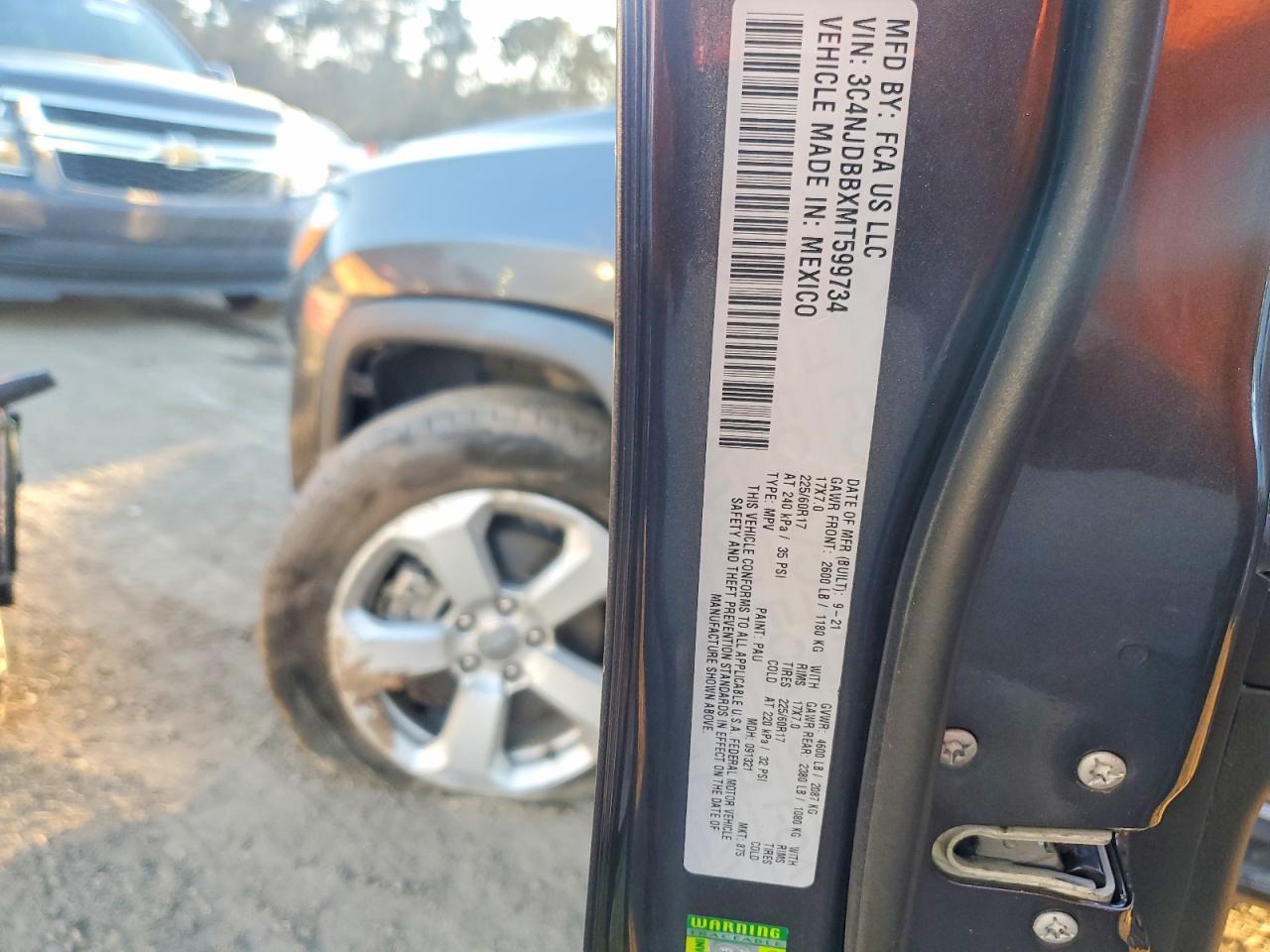 2021 JEEP COMPASS LATITUDE photo 23
