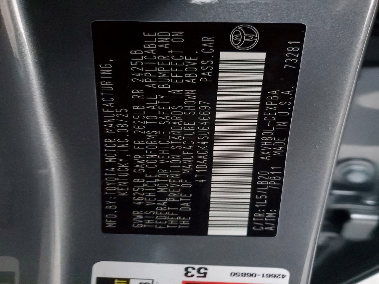 2025 TOYOTA CAMRY XSE photo 13