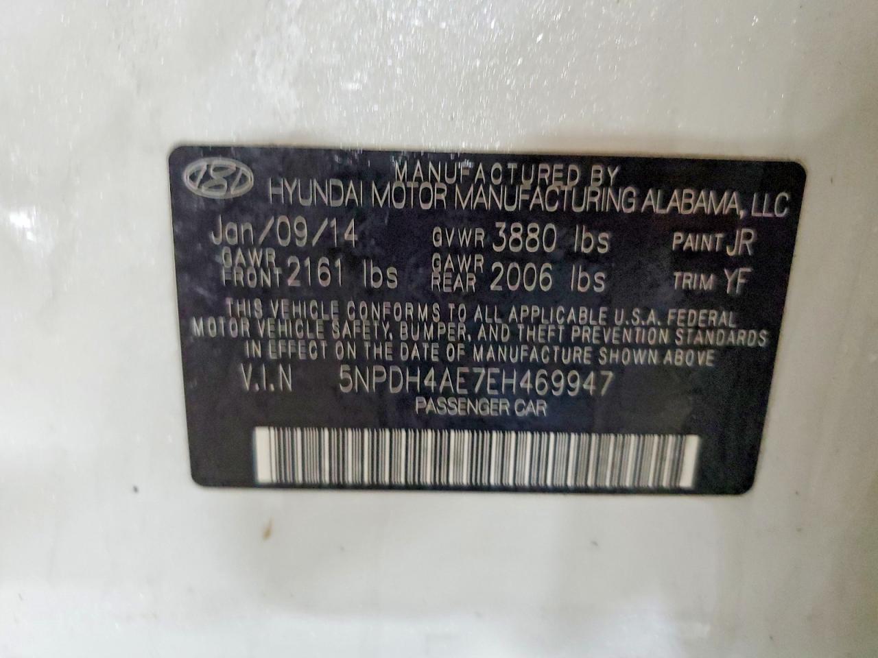 2014 HYUNDAI ELANTRA SE photo 23