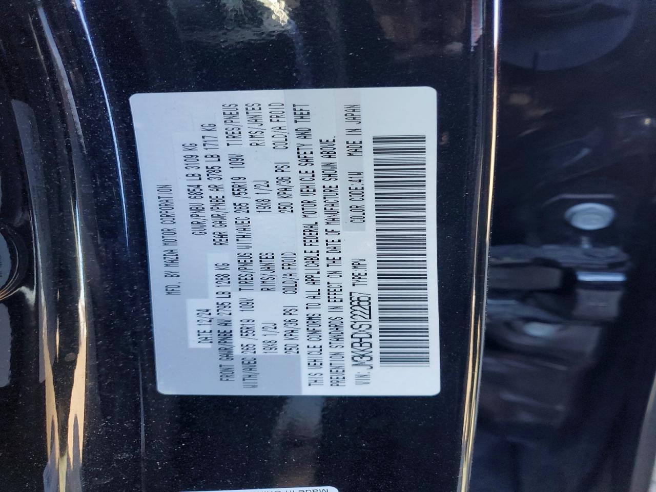 2025 MAZDA CX-90 PREFERRED photo 40