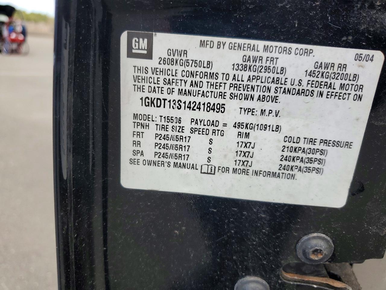2004 GMC ENVOY photo 37