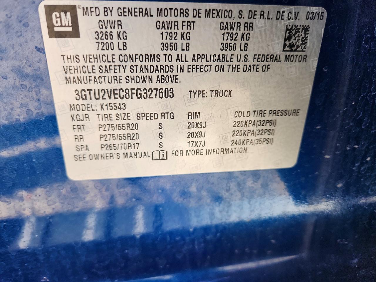 2015 GMC SIERRA K1500 SLT photo 23