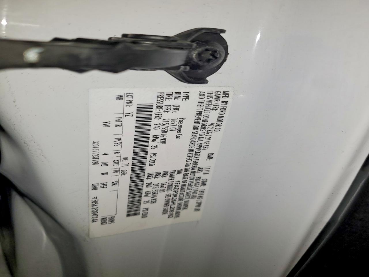 2017 FORD FOCUS SE photo 34