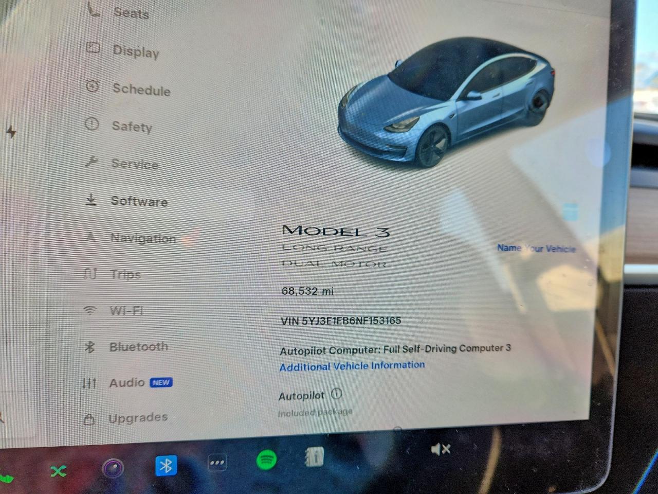 2022 TESLA MODEL 3 photo 9