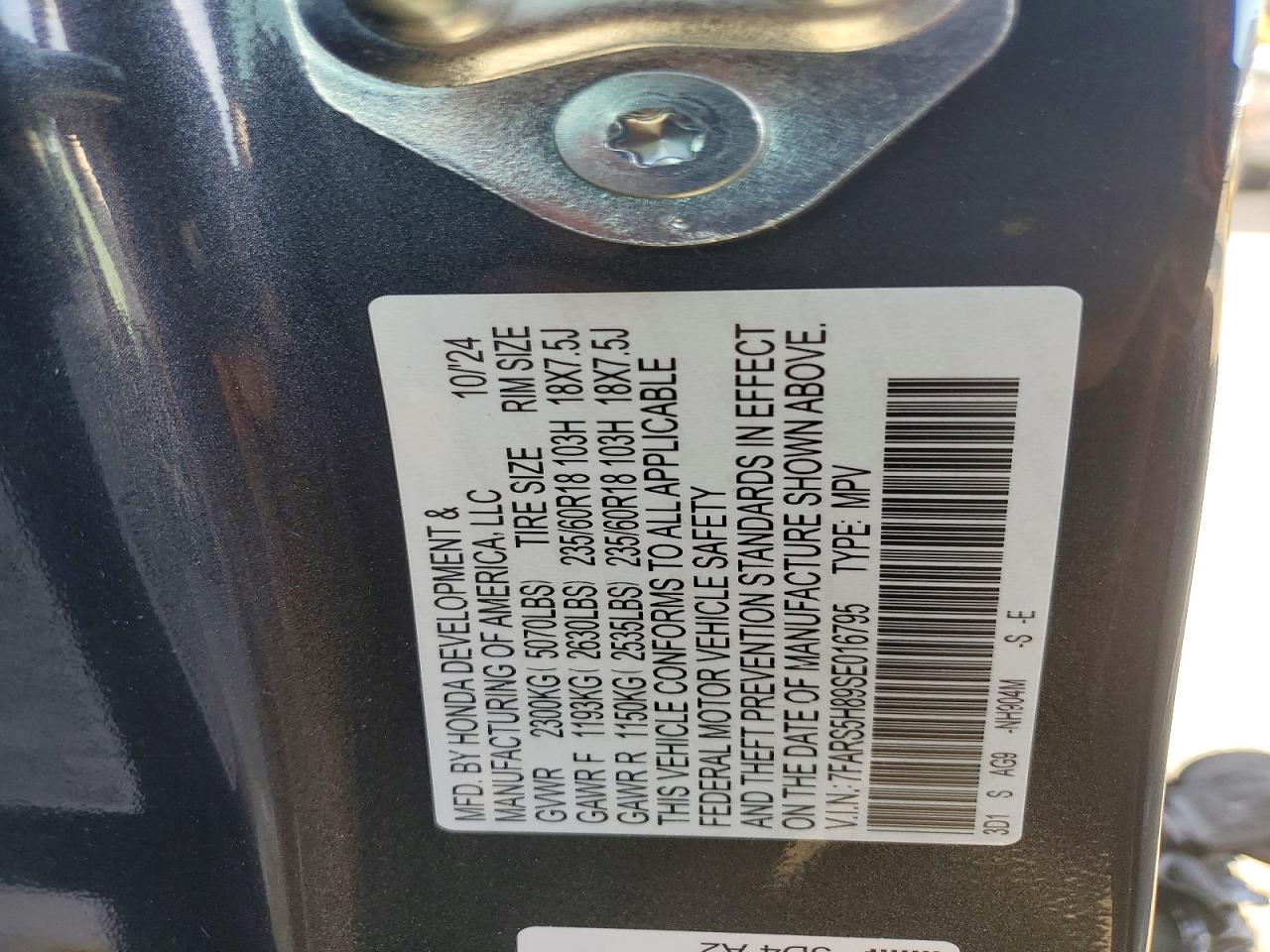 2025 HONDA CR-V SPORT-L photo 23