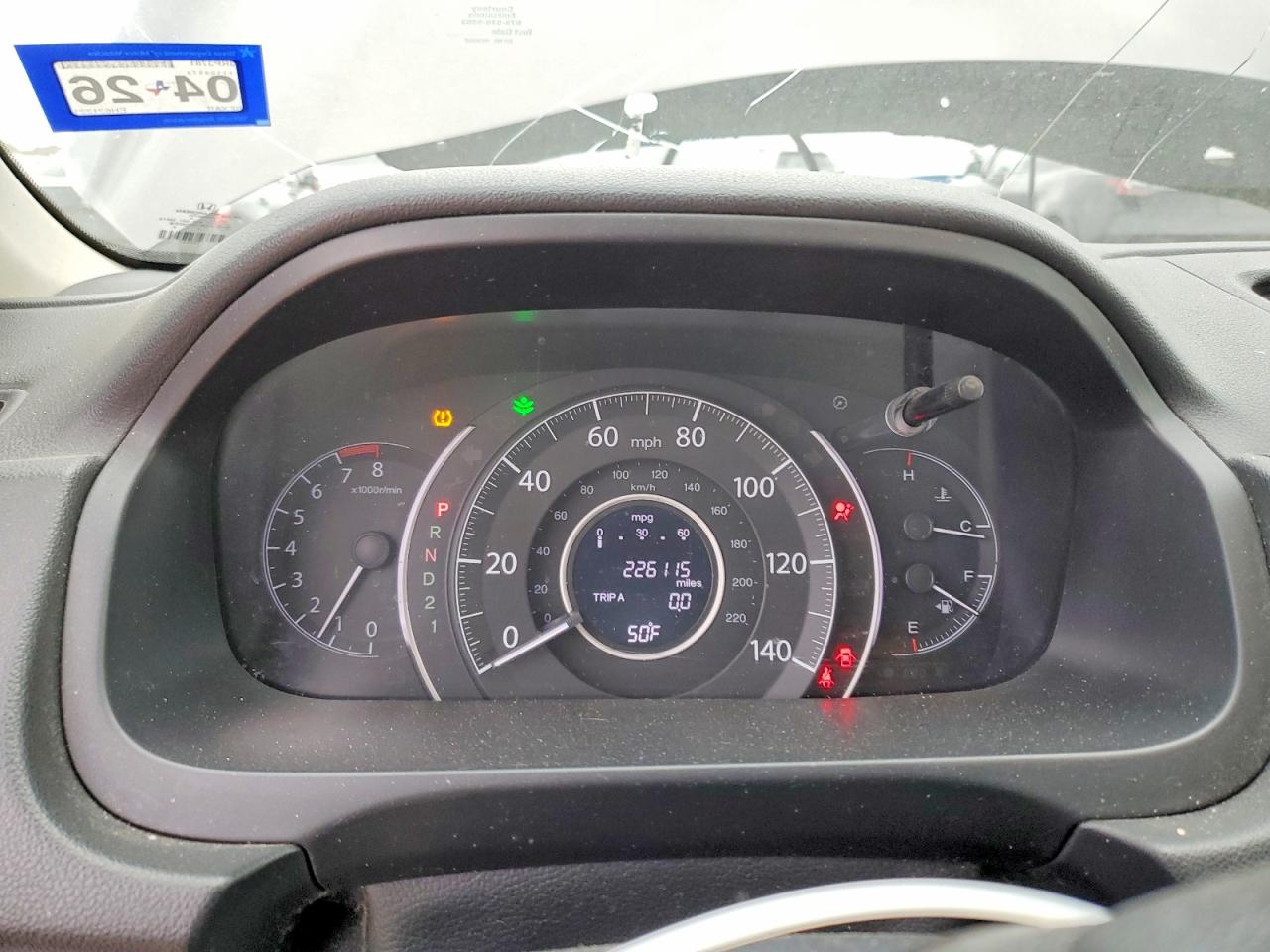 2014 HONDA CR-V EX photo 9