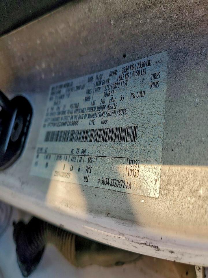 2021 FORD F150 SUPERCREW photo 23
