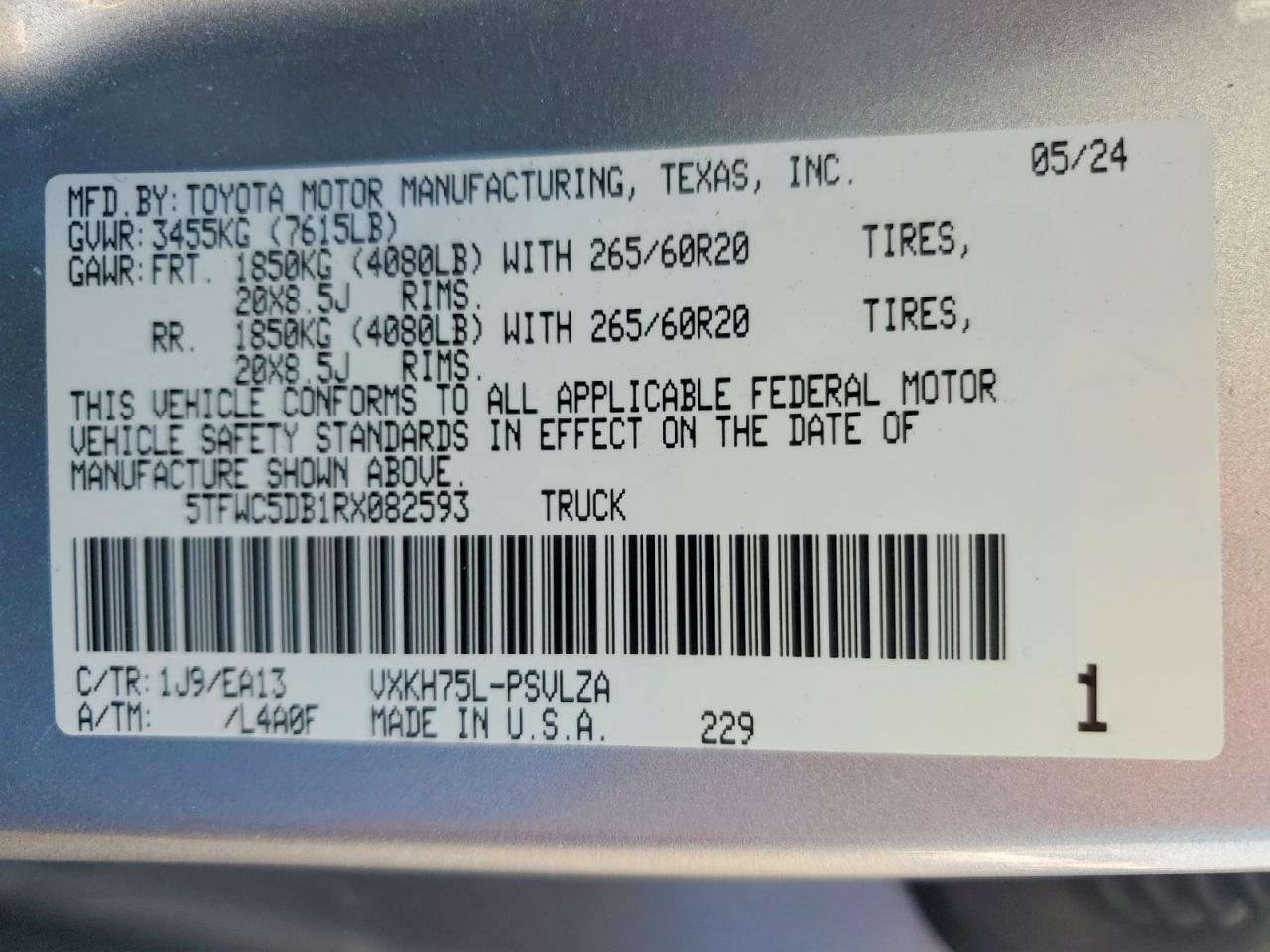 2024 TOYOTA TUNDRA LIMITED HV photo 25