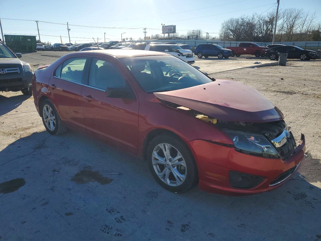 2012 FORD FUSION SE photo 4