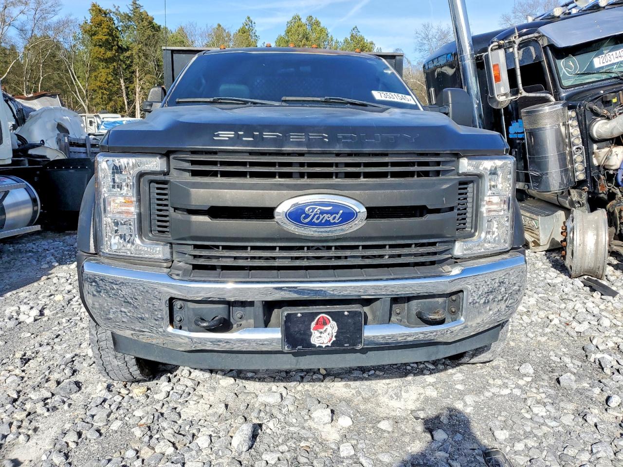 2019 FORD F550 SUPER DUTY FLATBED TRUCK photo 13