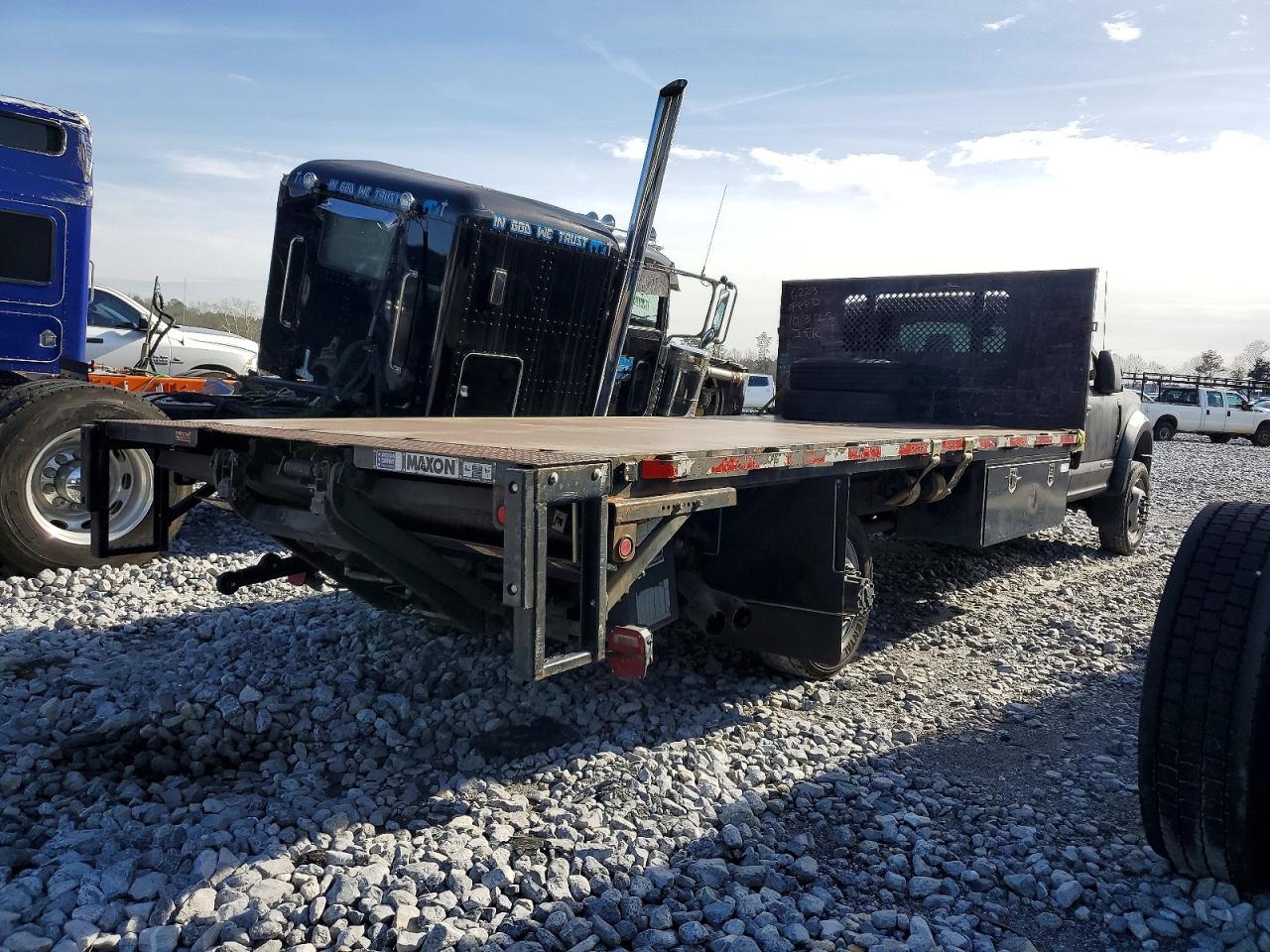 2019 FORD F550 SUPER DUTY FLATBED TRUCK photo 7