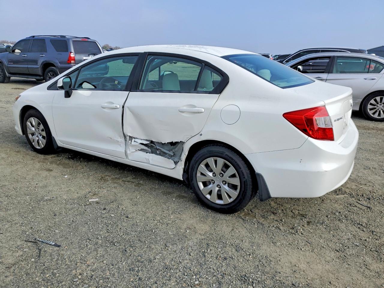2012 HONDA CIVIC LX photo 2