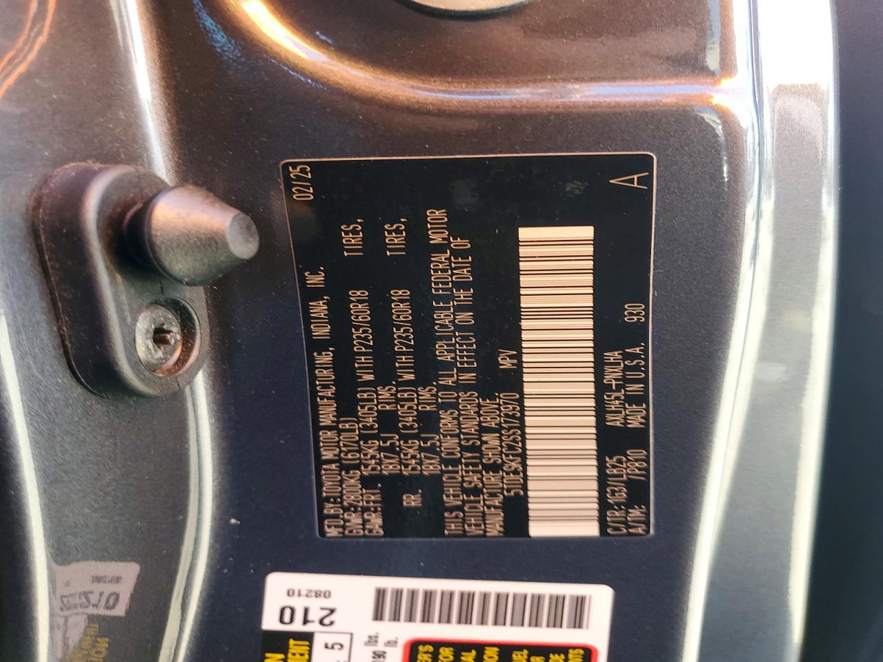 2025 TOYOTA SIENNA LIMITED photo 13