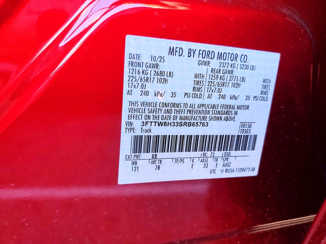 2025 FORD MAVERICK XLT photo 23