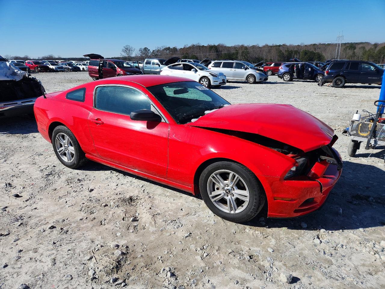 2014 FORD MUSTANG photo 4