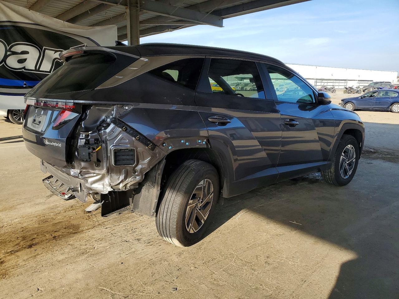 2025 HYUNDAI TUCSON BLUE photo 3