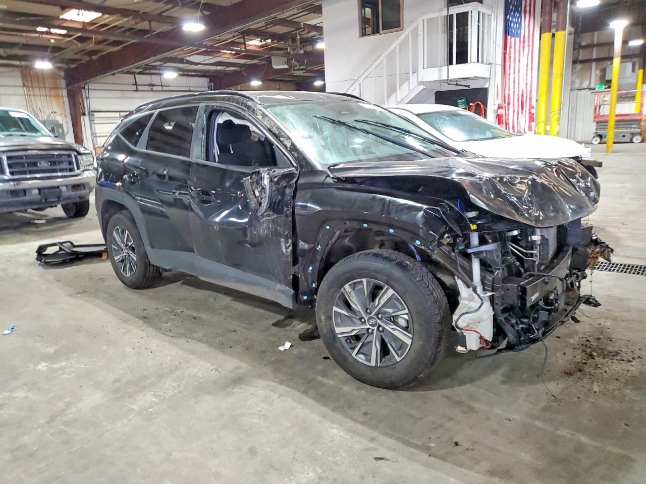 2022 HYUNDAI TUCSON BLUE photo 4